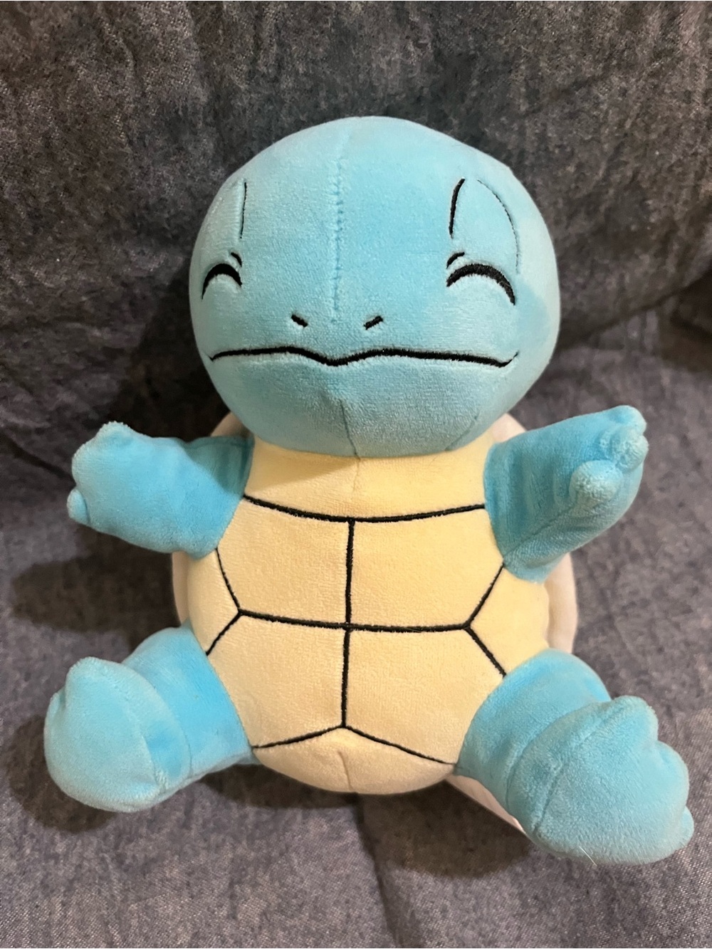 Pokemon Blue and Cream Squirtle Plush Toy - Pokemon